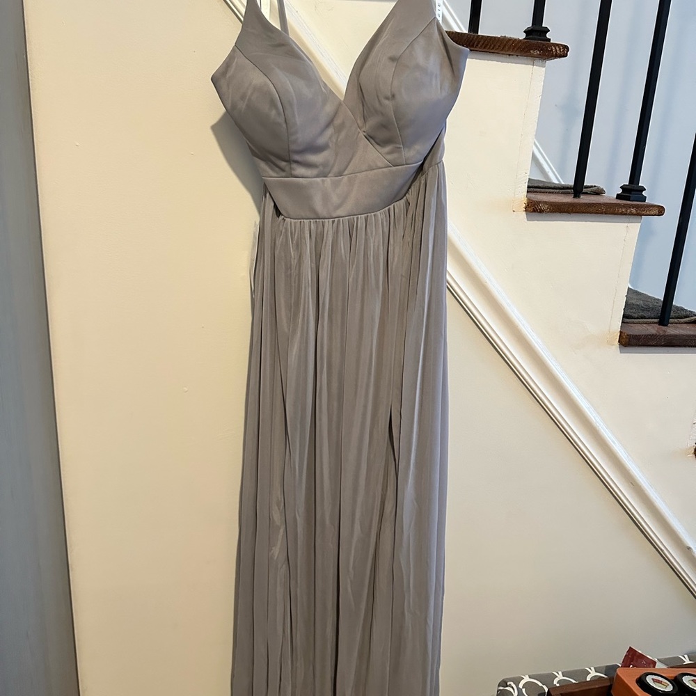 Azazie Fog Bridesmaid Dress